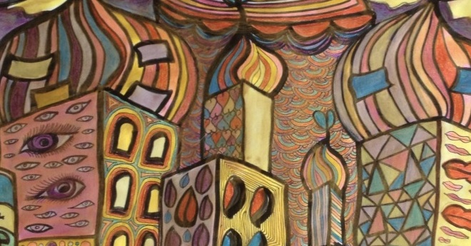 Fantasiestad à la Hundertwasser