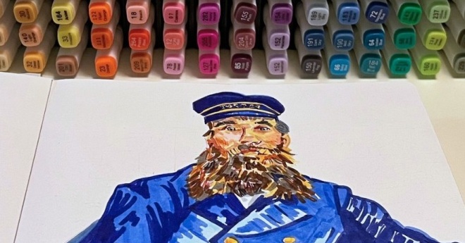 Maak je favoriete kunstwerk met aquamarkers & aquarelpotloden