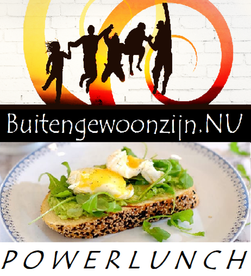 Buitengewone Powerlunch; even opfrissen en weer door!