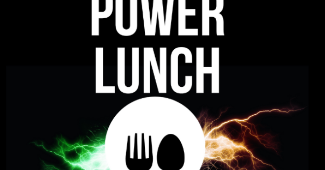 Buitengewone Powerlunch; Even opladen en weer door!